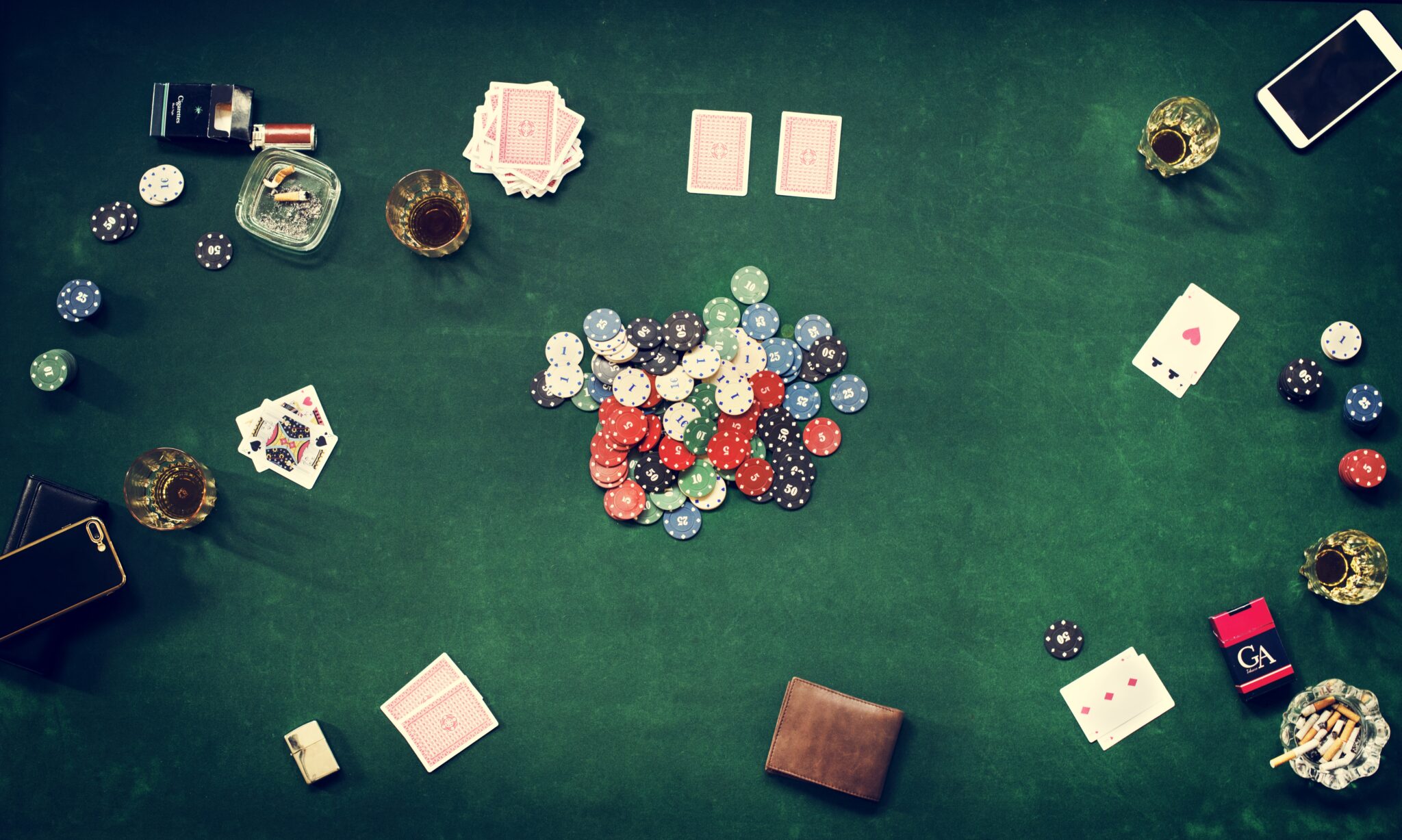 Gamble in casino