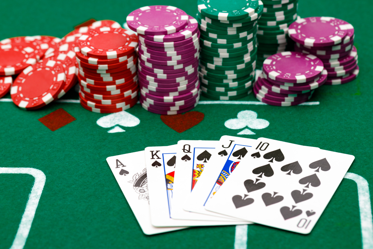 all-in au poker