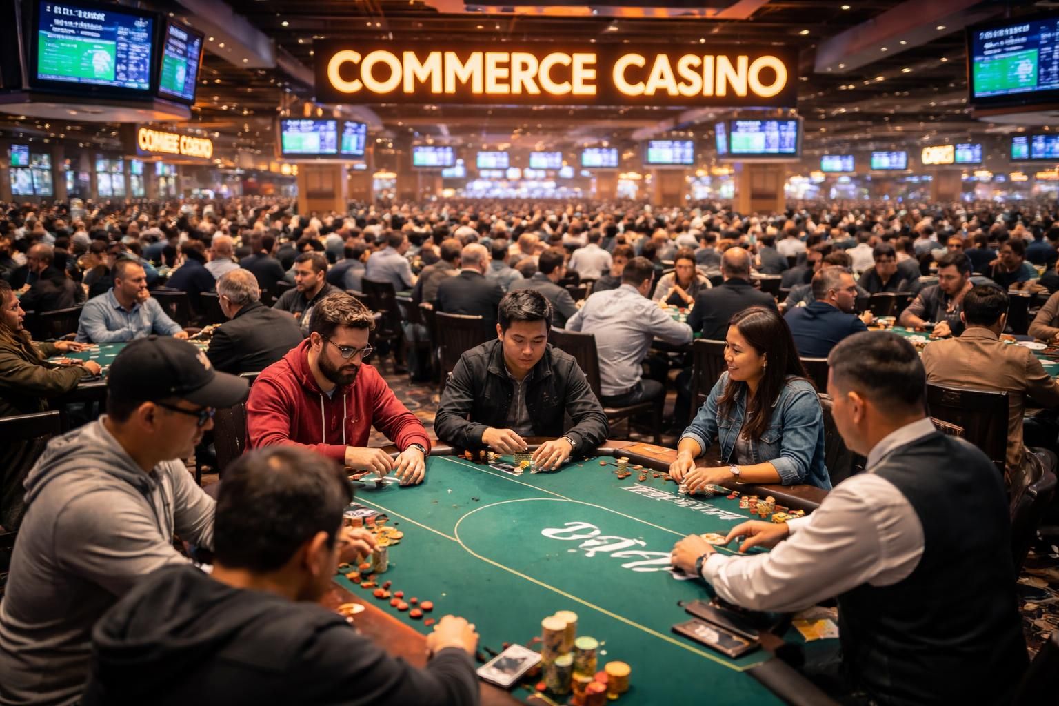 découvrez les meilleures salles de poker du commerce casino à commerce, usa, pour une expérience de jeu exceptionnelle et des tournois passionnants.