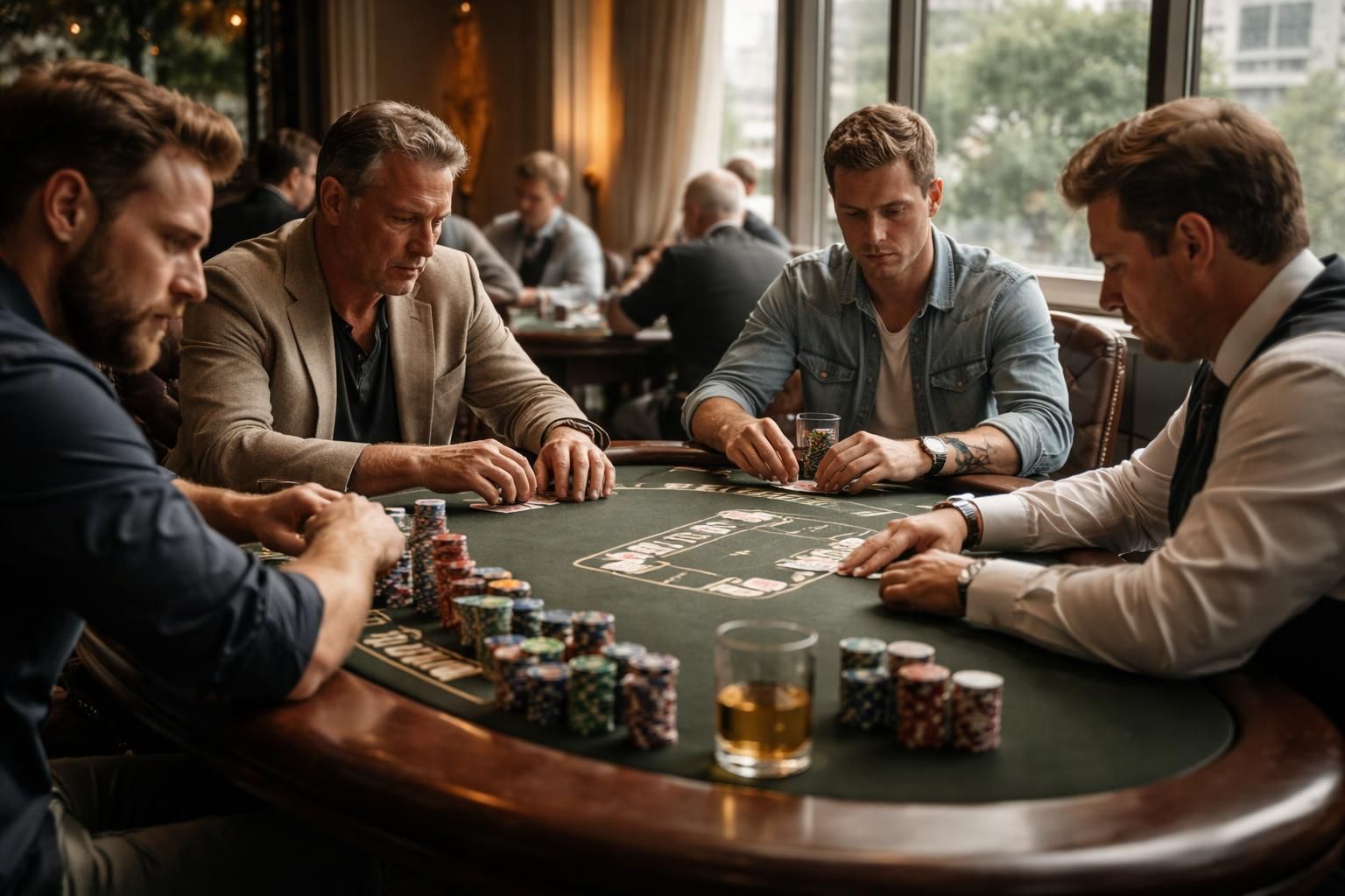 découvrez la salle de poker city of dreams à manille, philippines : un lieu élégant pour vivre des parties de poker passionnantes dans un cadre luxueux.