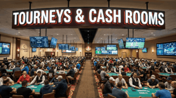 Tourneys & Cash Rooms